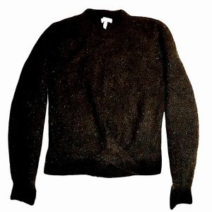 JOIE | Twist Front Shimmer Sweater Size S